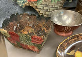 Vintage metal kitchenware and fruit-themed decorative items - thumbnail 4 of 8