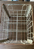 Metal Milk Crate And Wood Box - thumbnail 3 of 5
