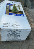 Boxed Pre-lit Slim Christmas Tree with Ornaments and Decor - thumbnail 2 of 12