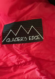 Glacier's Edge red sleeping bags with logo patch - thumbnail 2 of 4