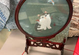 Assorted Chinese porcelain plates, teacups, and decorative display items - thumbnail 2 of 11