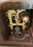 Vintage Mantle Clock, Lamp - thumbnail 4 of 6