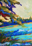 Large Painting Canvas Marion Rose - thumbnail 3 of 6