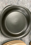 Beige And Black Stoneware Dishes - thumbnail 4 of 6
