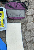 Cat care items bundle: carriers, litter box, litter, cat house, and mats - thumbnail 6 of 8