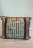 Chocolate And Mint Throw Pillows - thumbnail 4 of 5