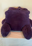 Purple plush Pillow and neck pillow - thumbnail 2 of 3