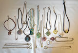 Lot of 20 Costume Jewelry Necklaces - thumbnail 1 of 4