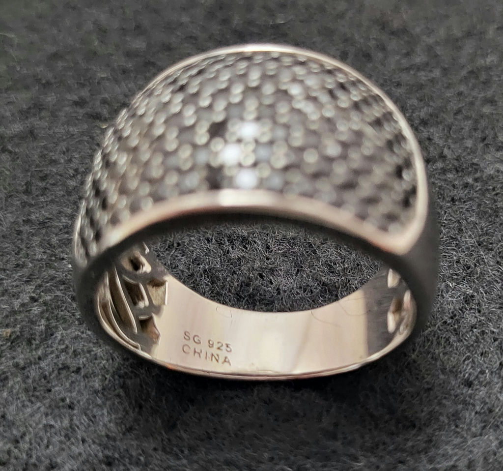 Sterling Silver Onyx Ring - image 3 of 6