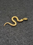18k Italy Gold Plated Snake Charm - thumbnail 1 of 5
