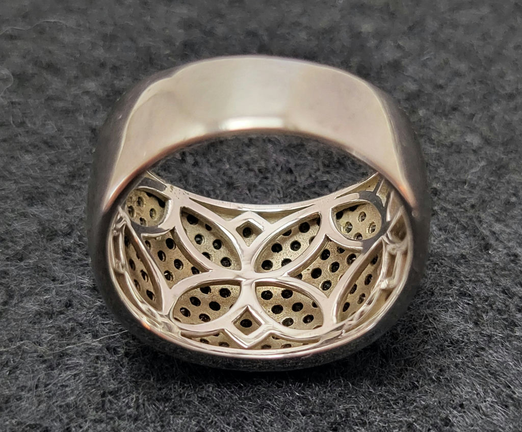 Sterling Silver Onyx Ring - image 2 of 6
