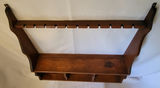 Vintage Primitive Wooden Wall Shelf - thumbnail 3 of 5