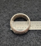 Vintage Sterling Silver Ankh Spinner Ring - thumbnail 4 of 5