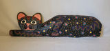 Folk Art Feline - Hand Made and Painted - thumbnail 1 of 4