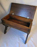 Antique Cushioned Flip Top Seat/Stool - thumbnail 5 of 7