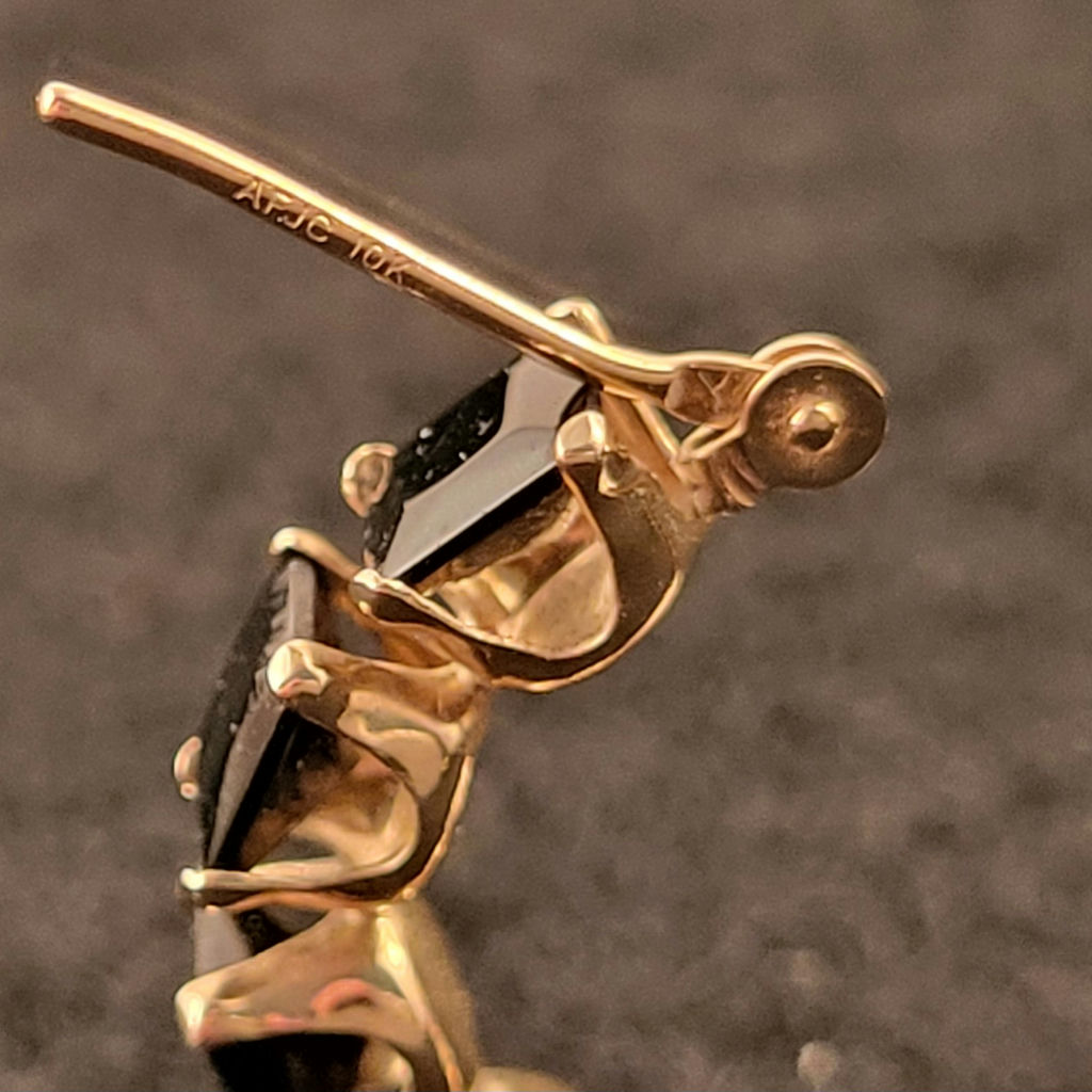3 Gold Earrings 14k & 10k - image 4 of 9