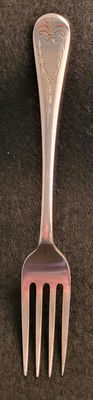 Antique Sterling Silver Fork -With British Hallmarks - Image 1 of 5