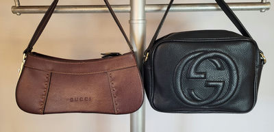 Vintage Pair of Gucci Purses /Handbags/Shoulder bags - Image 1 of 10