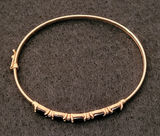 14K Gold Onyx & Diamond Bracelet - Jewelry - thumbnail 1 of 8