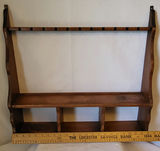 Vintage Primitive Wooden Wall Shelf - thumbnail 4 of 5
