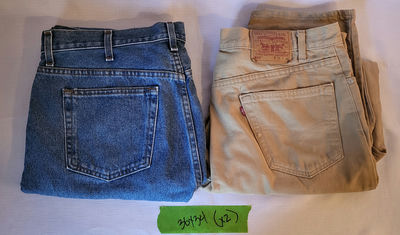 2 Pair Jeans - 36x34 - Image 1 of 1