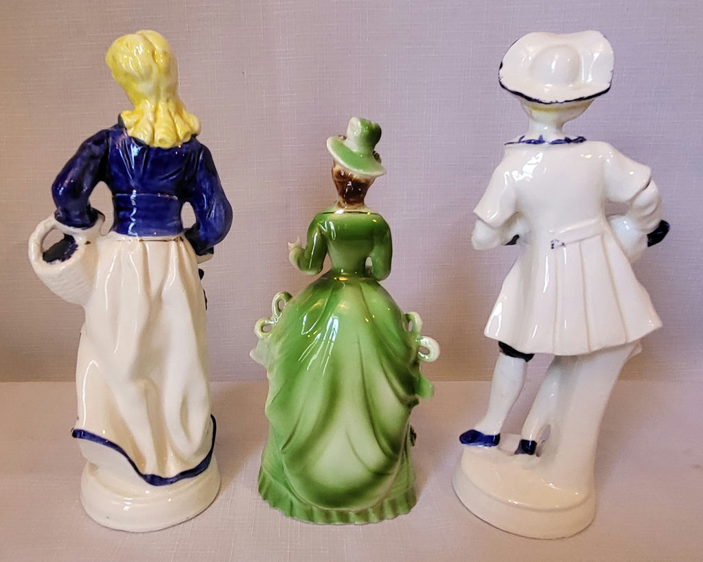 3 Antique Porcelain Figurines - image 2 of 6