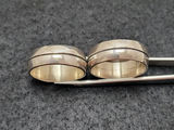 Vintage 2 Sterling Silver Rings Matching Pair - thumbnail 2 of 5