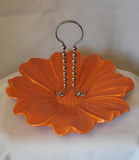 Vintage Stangl Orange Candy/Cheese Server - thumbnail 2 of 5