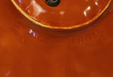 Vintage Stangl Orange Candy/Cheese Server - thumbnail 4 of 5