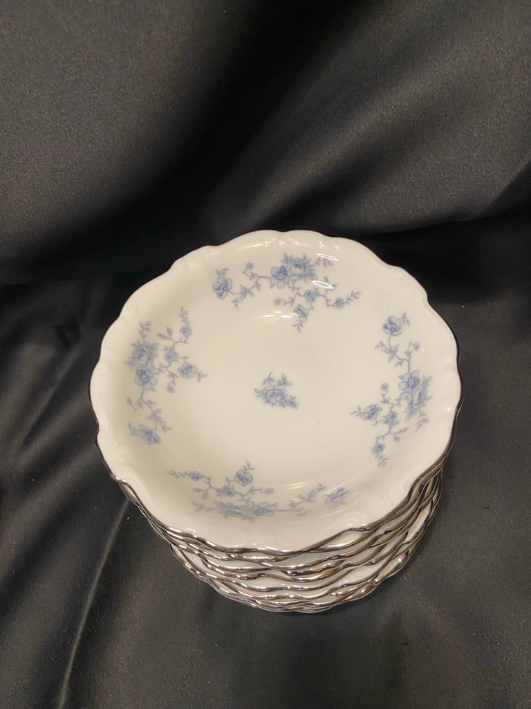 Johann Haviland, Blue Garland, Dessert Bowls - image 2 of 3