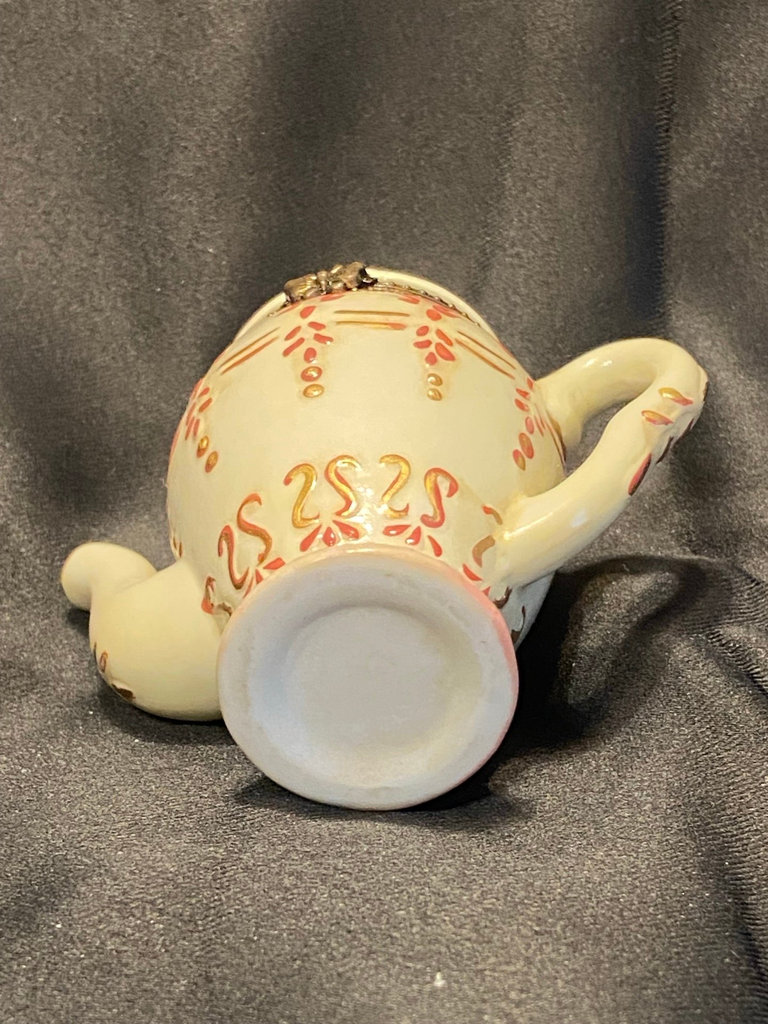 Vintage Mini Ceramic Trinket Box - image 4 of 6