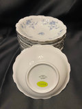 Johann Haviland, Blue Garland, Dessert Bowls - thumbnail 3 of 3