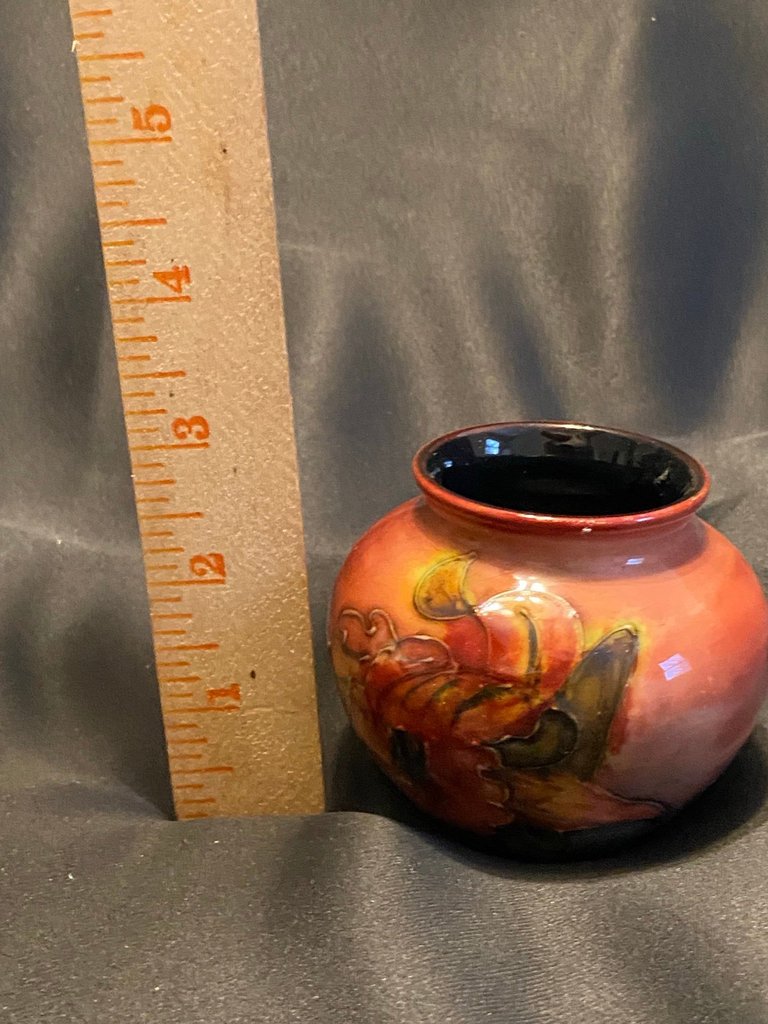 Vintage Walter Moorcroft Flambé Pottery vase - image 5 of 5