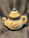 Vintage miniature teapot trinket box - thumbnail 1 of 8