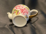 Miniature hand-painted ceramic teapot - thumbnail 5 of 6