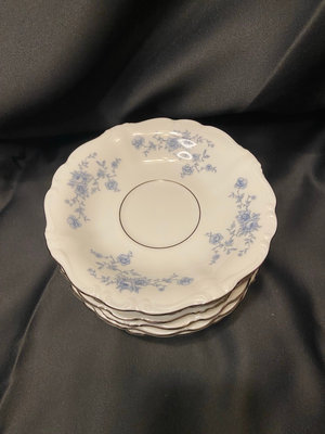 Johann Haviland, Blue Garland, china saucer - Image 1 of 3