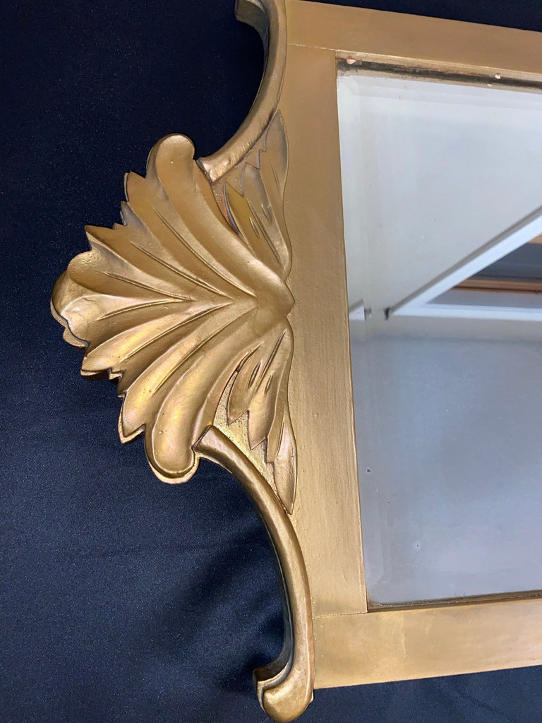 Empire style wood wall mirror - image 2 of 7