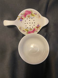 Allyn Nelson tea strainer and drip bowl set - thumbnail 3 of 5