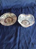 Pair of Crystal Cut-Glass Bowls - thumbnail 2 of 2