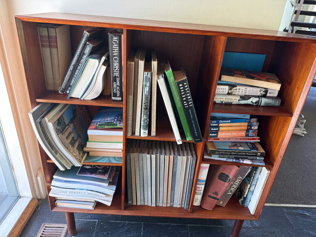 Wooden bookshelf  - image 1 of 2