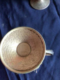 Antique Pewter Teapot, Creamer and Cup - thumbnail 4 of 4