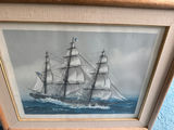 Framed sailing ship print - thumbnail 2 of 4
