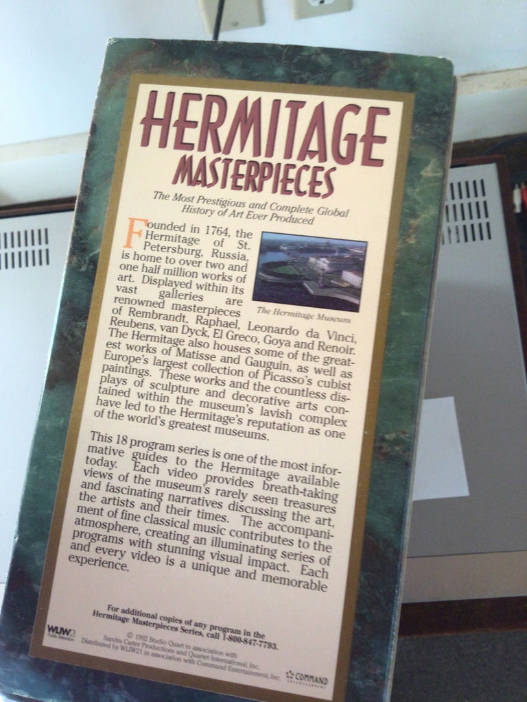 Hermitage Masterpieces VHS Collection (18 Tapes) - image 2 of 2