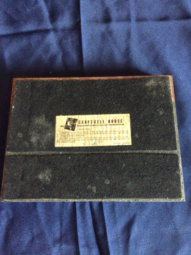 Vintage Harpswell House display box with velvet-lined base - image 2 of 2