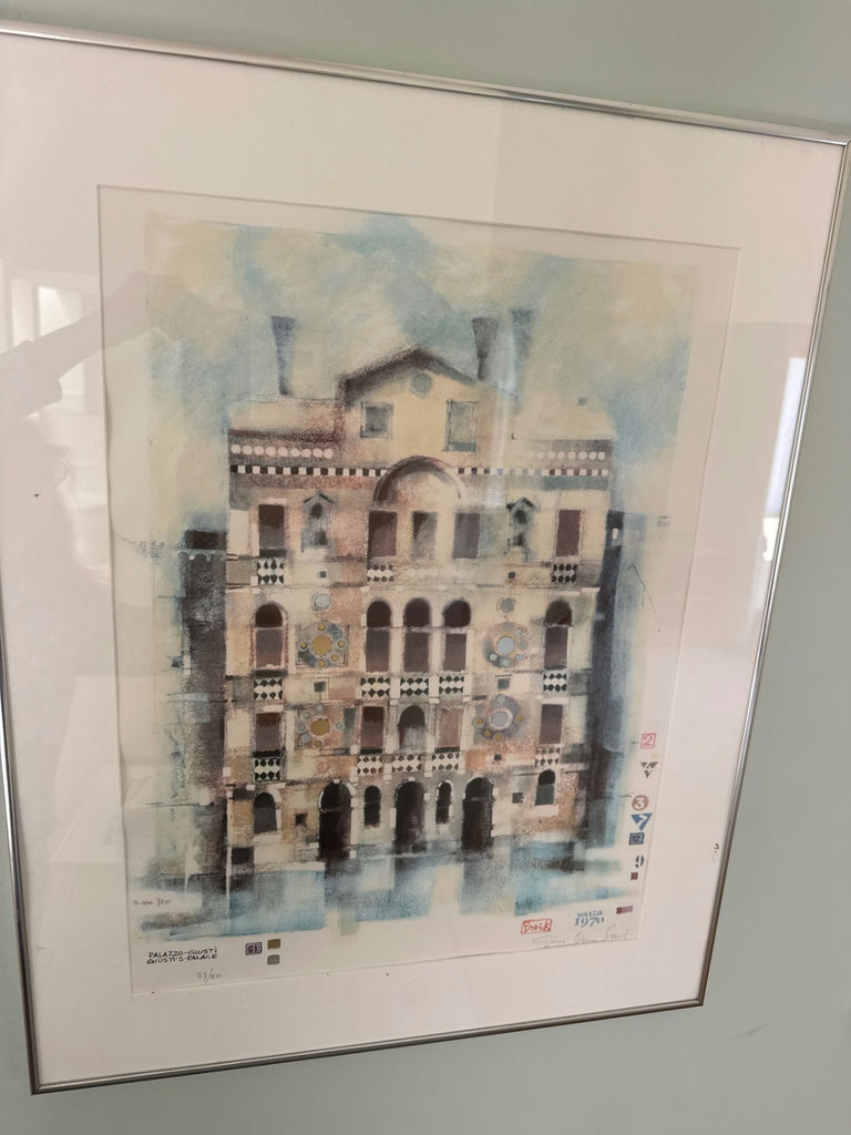 Palazzo Giusti Venice Framed Print - image 1 of 4
