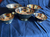 Set of five Sheridan pedestal bowls - thumbnail 1 of 5