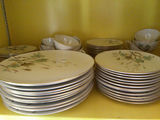 Floral porcelain dinnerware with teacups - thumbnail 1 of 5