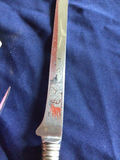 Antler-Handled Knife Set with Engraved Blades - thumbnail 3 of 3
