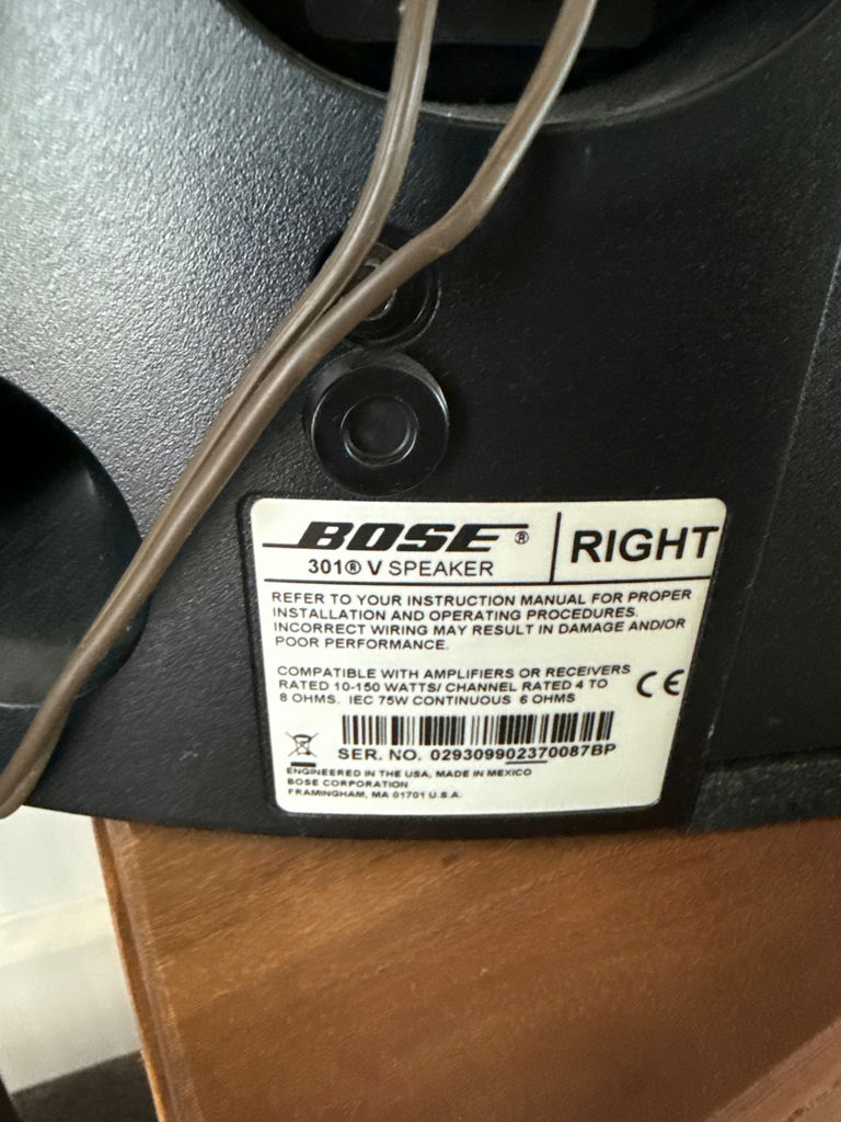 Bose 301 Series V bookshelf speakers (pair) - image 3 of 3