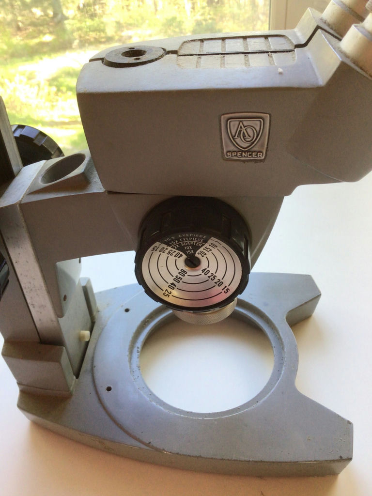 Binocular microscope (Spencer brand) - image 2 of 3